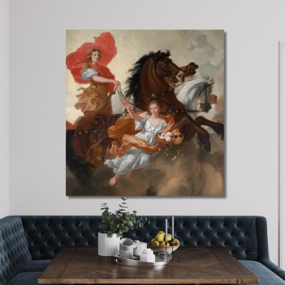 Apollo E Aurora Gerard de Lairesse gdl5 quadro stampato su tela