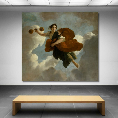 Justitia: Rappresentazione Allegorica Della Cura Dei Lebbrosi E Degli Innocenti Gerard de Lairesse gdl19 quadro stampato su tel