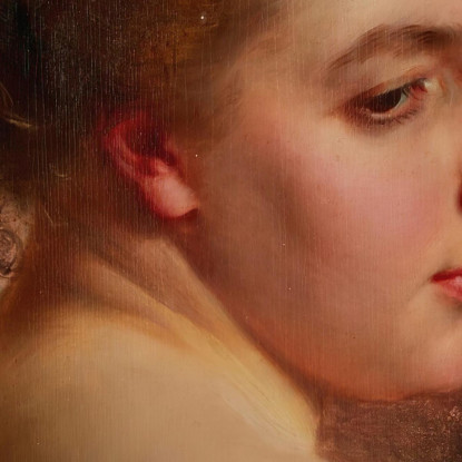 Spalle Bianche Gustave Jean Jacquet gjj24 quadro stampato su tela