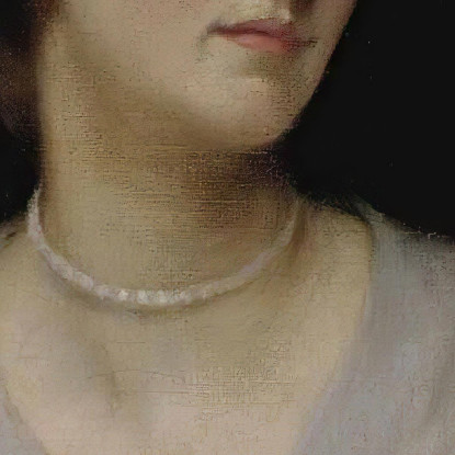 Ritratto Di Una Signora 2 James Jebusa Shannon jjs21 quadro stampato su tela