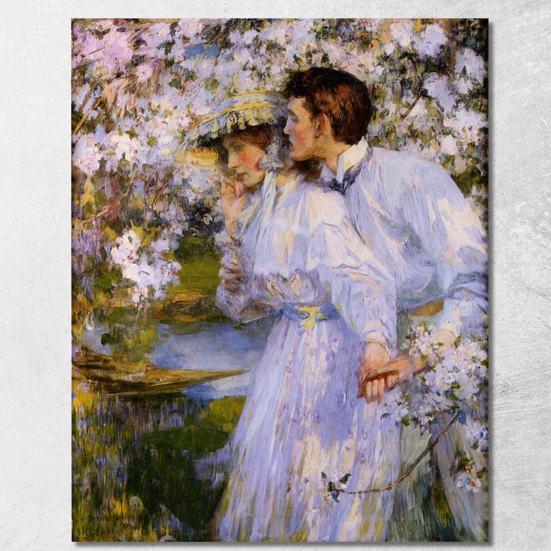 Primavera James Jebusa Shannon jjs33 quadro stampato su tela Primavera James Jebusa Shannon jjs33 quadro stampato su tela