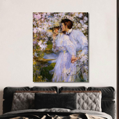 Primavera James Jebusa Shannon jjs33 quadro stampato su tela