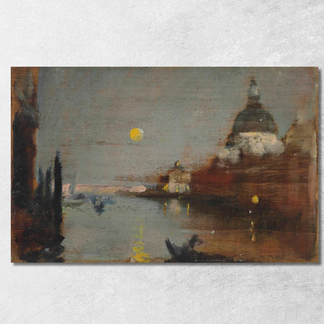 Santa Maria Della Salute Dal Canal Grande Con Luna Piena Venezia James Jebusa Shannon jjs35 quadro stampato su tela Santa Maria Della Salute Dal Canal Grande Con Luna Piena Venezia James Jebusa Shannon jjs35 quadro stampato su tela