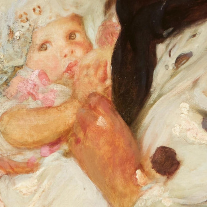 La Venditrice Di Fiori James Jebusa Shannon jjs40 quadro stampato su tela