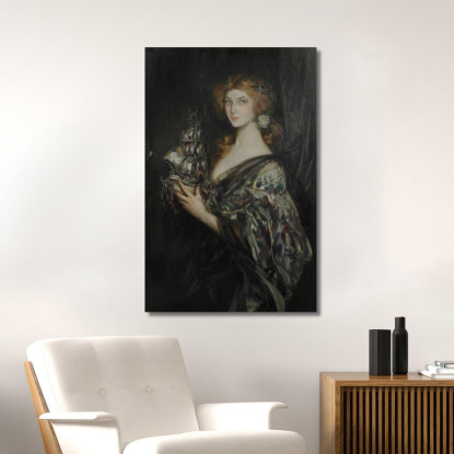 La Nave D'Argento James Jebusa Shannon jjs47 quadro stampato su tela