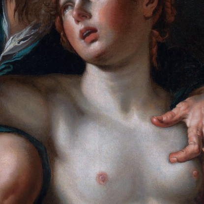 Lot E Le Sue Figlie Joachim Wtewael jwl8 quadro stampato su tela