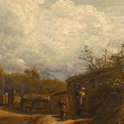 Paesaggio Inglese John Linnell jln5 quadro stampato su tela