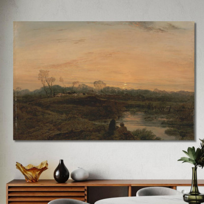 Sera A Bayswater John Linnell jln9 quadro stampato su tela