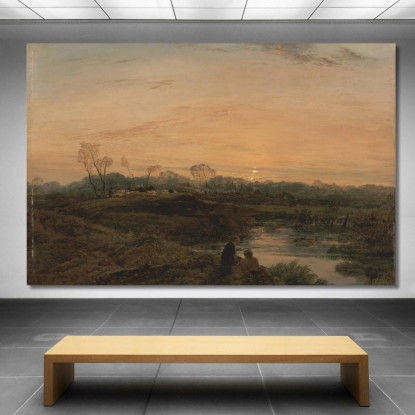 Sera A Bayswater John Linnell jln9 quadro stampato su tela