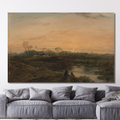 Sera A Bayswater John Linnell jln9 quadro stampato su tela