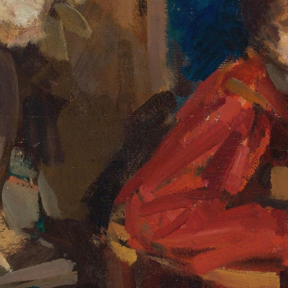 Serenata Serale Konstantin Alexeevich Korovin kak6 quadro stampato su tela