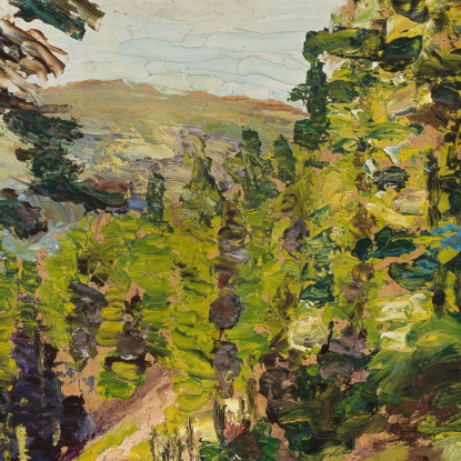 Paesaggio Siberiano Konstantin Alexeevich Korovin kak27 quadro stampato su tela