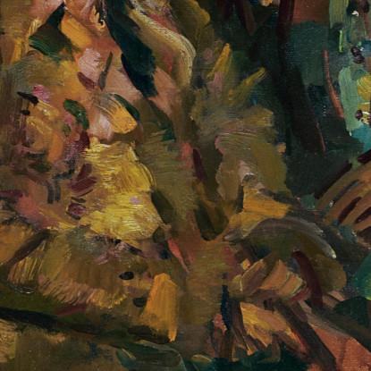 Due Ragazze In Costumi Contadini Konstantin Alexeevich Korovin kak36 quadro stampato su tela