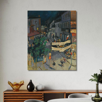 Vichy Di Notte Konstantin Alexeevich Korovin kak37 quadro stampato su tela
