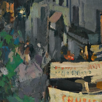 Vichy Di Notte Konstantin Alexeevich Korovin kak37 quadro stampato su tela