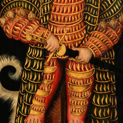 Duca Enrico Il Pio Lucas Cranach the Elder lce17 quadro stampato su tela