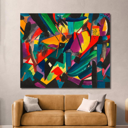 Dissonanze Karl Wiener kwn155 quadro stampato su tela