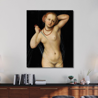 Lucrezia 4 Lucas Cranach the Elder lce26 quadro stampato su tela