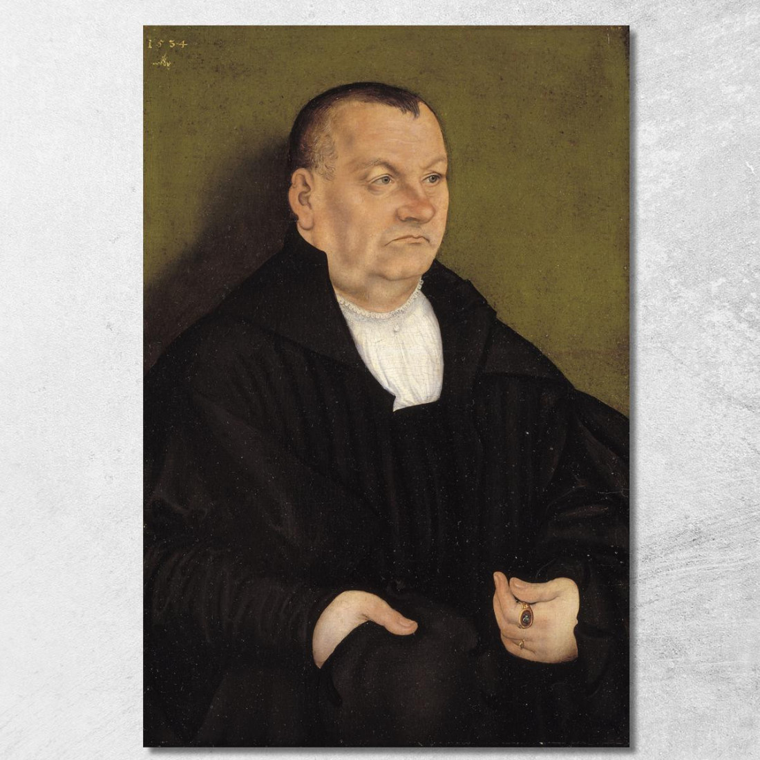 Ritratto Di Un Uomo 2 Lucas Cranach the Elder lce42 quadro stampato su tela Ritratto Di Un Uomo 2 Lucas Cranach the Elder lce42 quadro stampato su tela