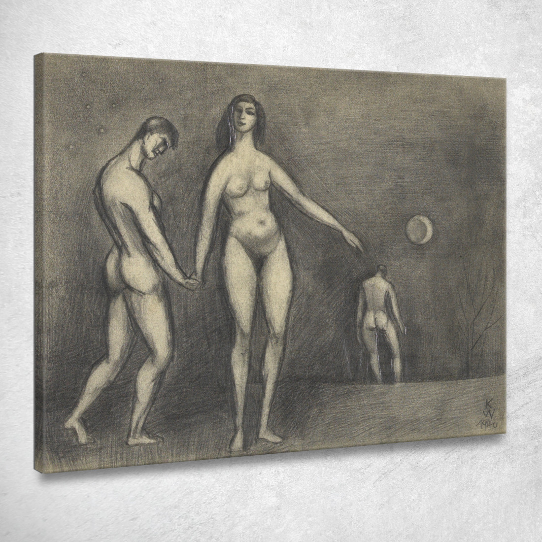 Gelosia Karl Wiener kwn159 quadro stampato su tela Gelosia Karl Wiener kwn159 quadro stampato su tela