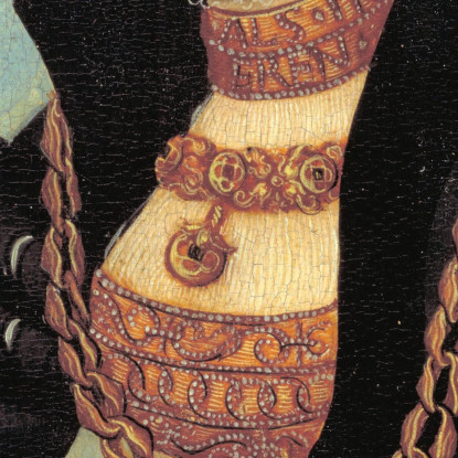 Ritratto Dell'Elettrice Sibilla Di Sassonia 1510-1569 Lucas Cranach the Elder lce56 quadro stampato su tela