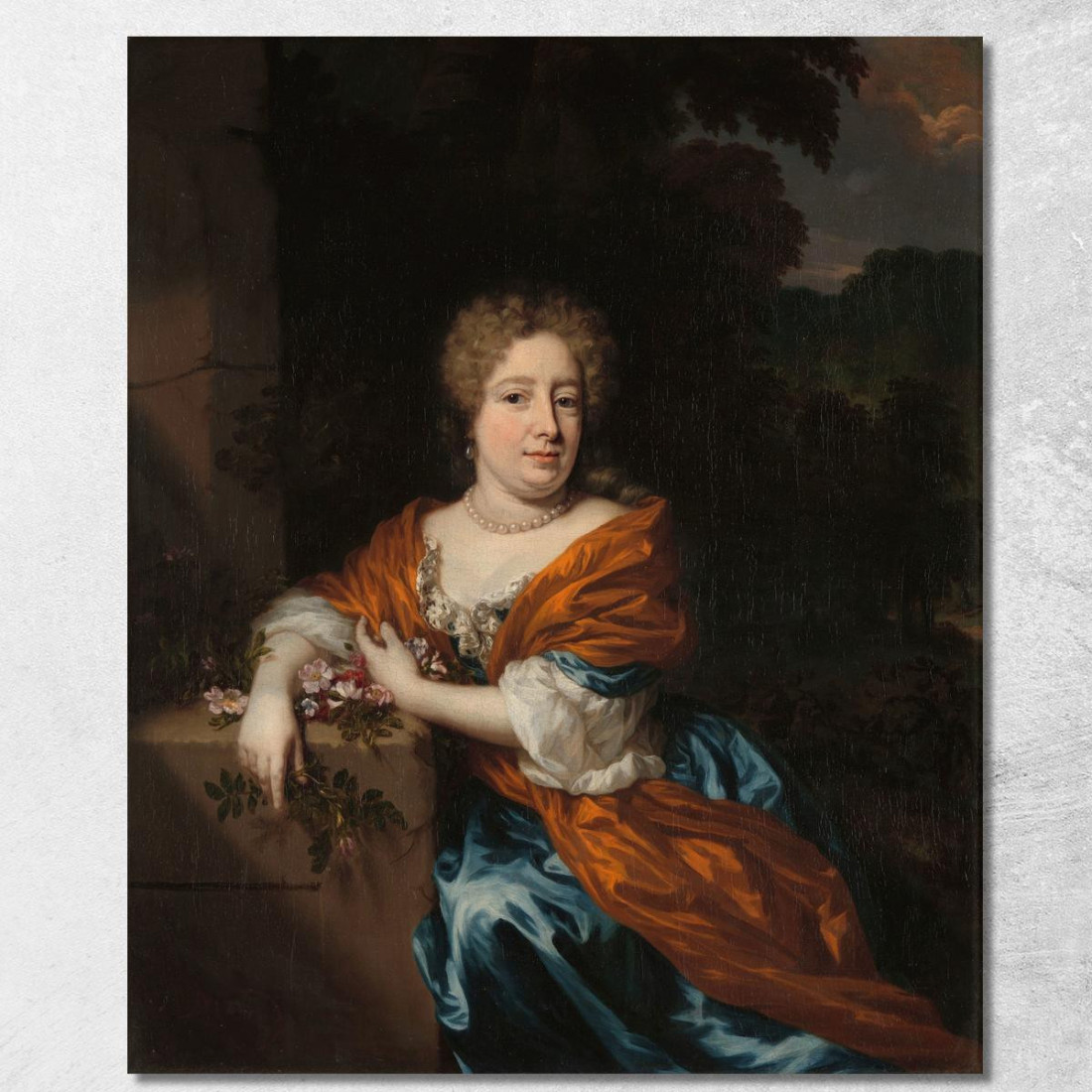 Ritratto Di Petronella Dunois Nicolaes Maes nma30 quadro stampato su tela Ritratto Di Petronella Dunois Nicolaes Maes nma30 quadro stampato su tela