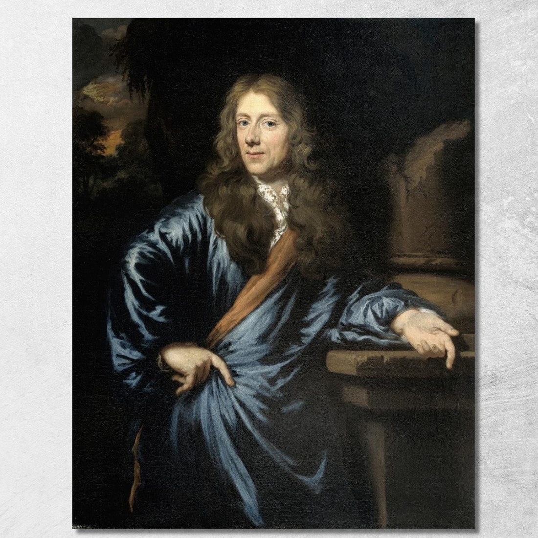 Ritratto Di Willem Pottey Avvocato E Contabile Generale Di Flushing Nicolaes Maes nma33 quadro stampato su tela Ritratto Di Willem Pottey Avvocato E Contabile Generale Di Flushing Nicolaes Maes nma33 quadro stampato su tela