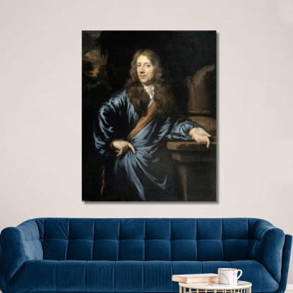 Ritratto Di Willem Pottey Avvocato E Contabile Generale Di Flushing Nicolaes Maes nma33 quadro stampato su tela