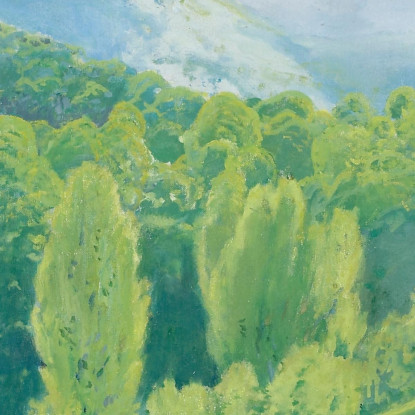 Il Montseny Santiago Rusiñol srs10 quadro stampato su tela