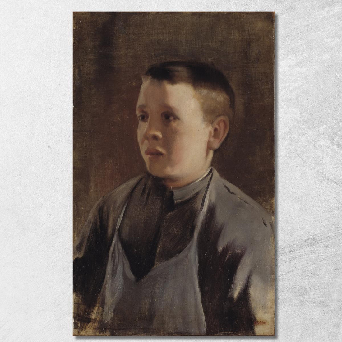 Ritratto Di Un Ragazzo Santiago Rusiñol srs30 quadro stampato su tela Ritratto Di Un Ragazzo Santiago Rusiñol srs30 quadro stampato su tela