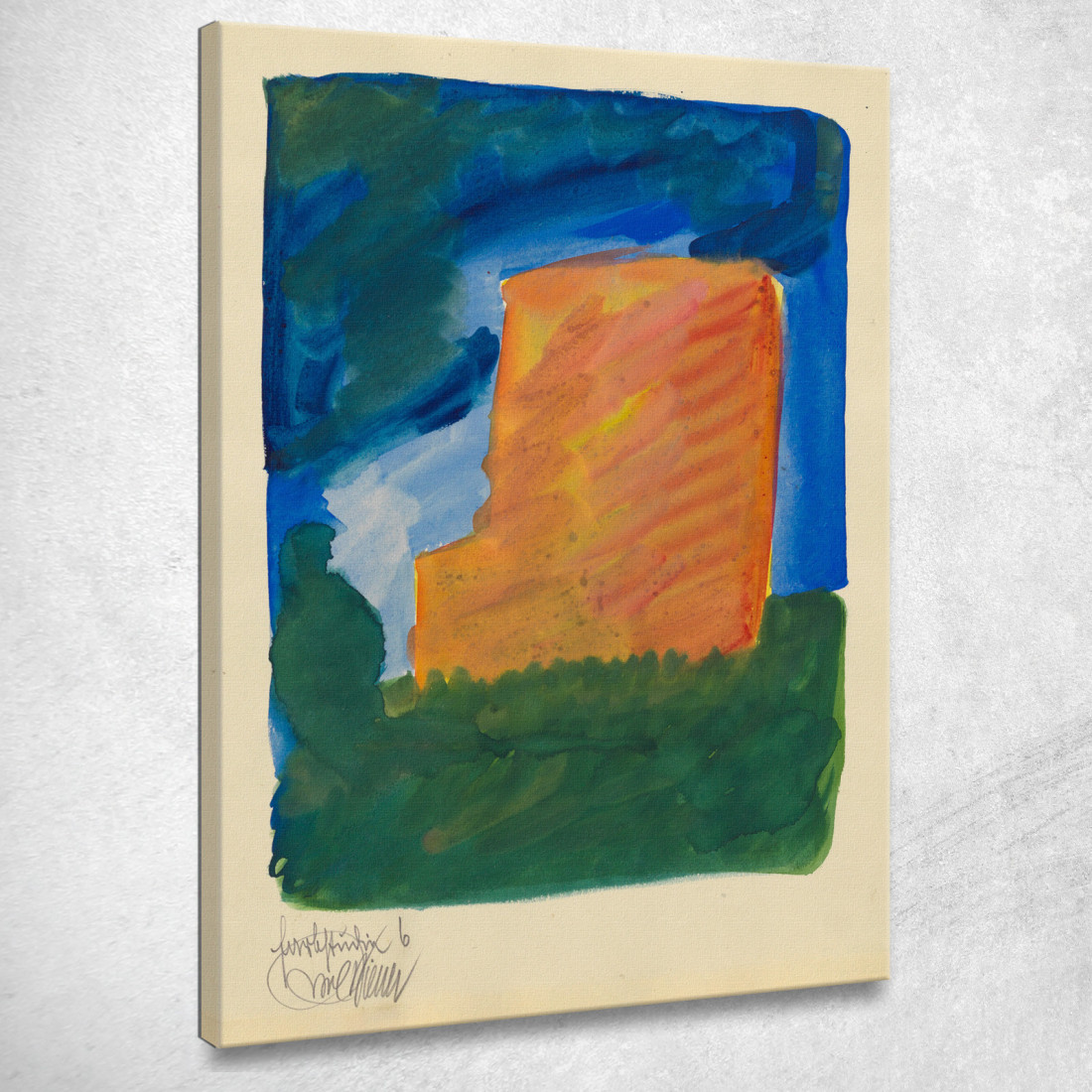 Studi Sul Colore 10 Fogli Vi Karl Wiener kwn182 quadro stampato su tela Studi Sul Colore 10 Fogli Vi Karl Wiener kwn182 quadro stampato su tela