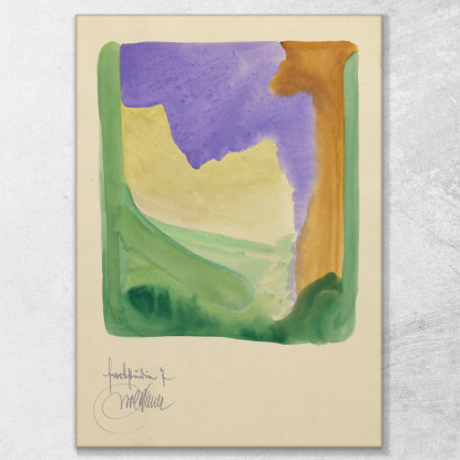 Studi Sul Colore 10 Fogli Vii Karl Wiener kwn183 quadro stampato su tela
