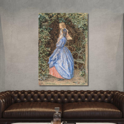 Primavera Sir John Everett Millais jem38 quadro stampato su tela