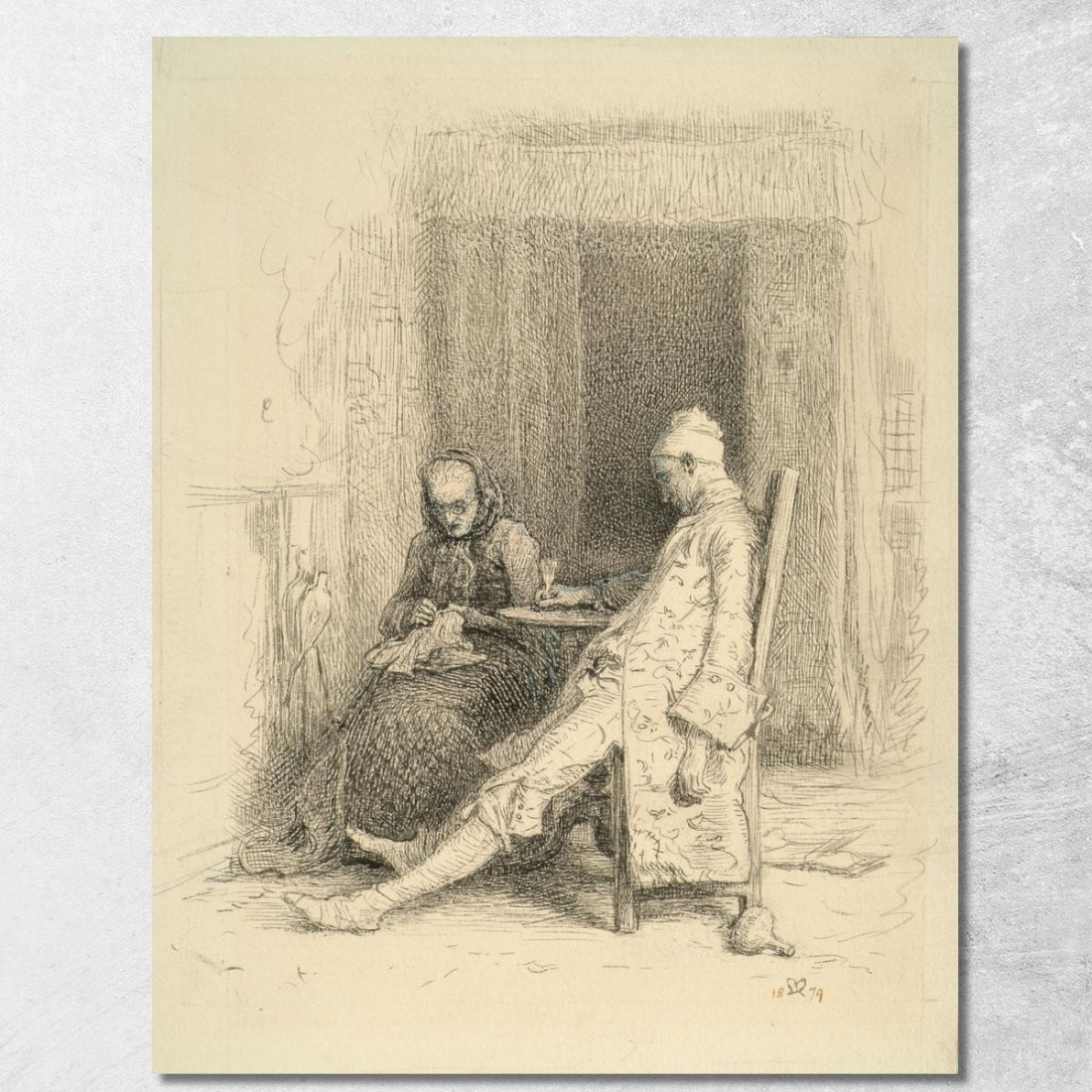 Barry Lyndon Di Thackeray – Gli Ultimi Giorni Di Barry Lyndon Sir John Everett Millais jem43 quadro stampato su tela Barry Lyndon Di Thackeray – Gli Ultimi Giorni Di Barry Lyndon Sir John Everett Millais jem43 quadro stampato su tela