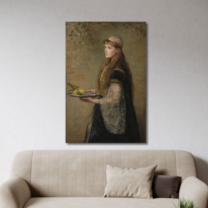 Il Prigioniero Sir John Everett Millais jem49 quadro stampato su tela
