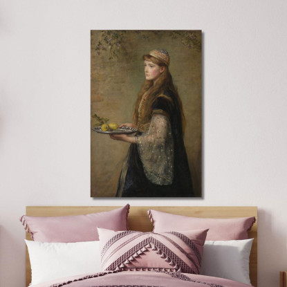 Il Prigioniero Sir John Everett Millais jem49 quadro stampato su tela