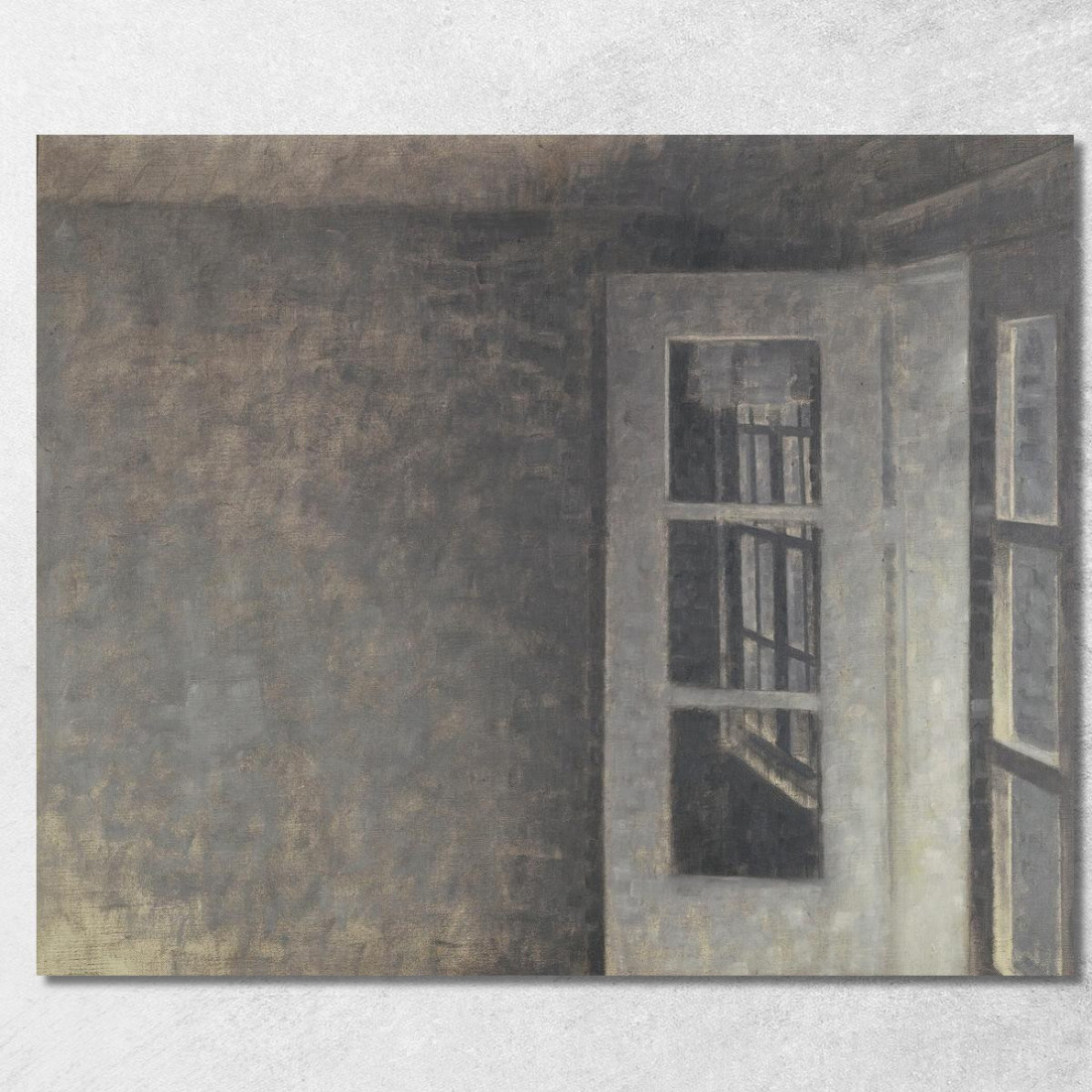 La Stanza Del Balcone A Spurveskjul Vilhelm Hammershøi vhm64 quadro stampato su tela La Stanza Del Balcone A Spurveskjul Vilhelm Hammershøi vhm64 quadro stampato su tela