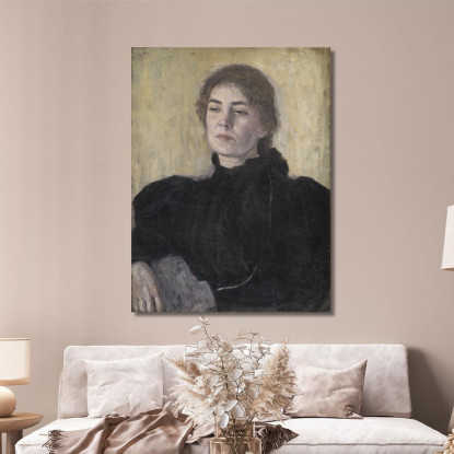 Thora Bendix Nata Anne Victoria Sundberg Vilhelm Hammershøi vhm68 quadro stampato su tela