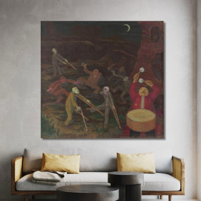 Danza Degli Storpi Walther Gamerith wgm23 quadro stampato su tela