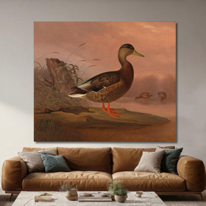 Germano Reale Ferdinand von Wright fvw18 quadro stampato su tela