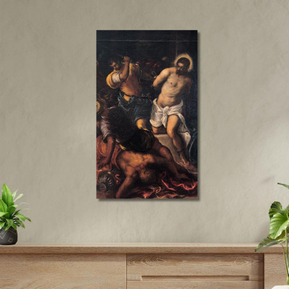 Incoronazione Di Spine Jacopo Tintoretto jtn4 quadro stampato su tela