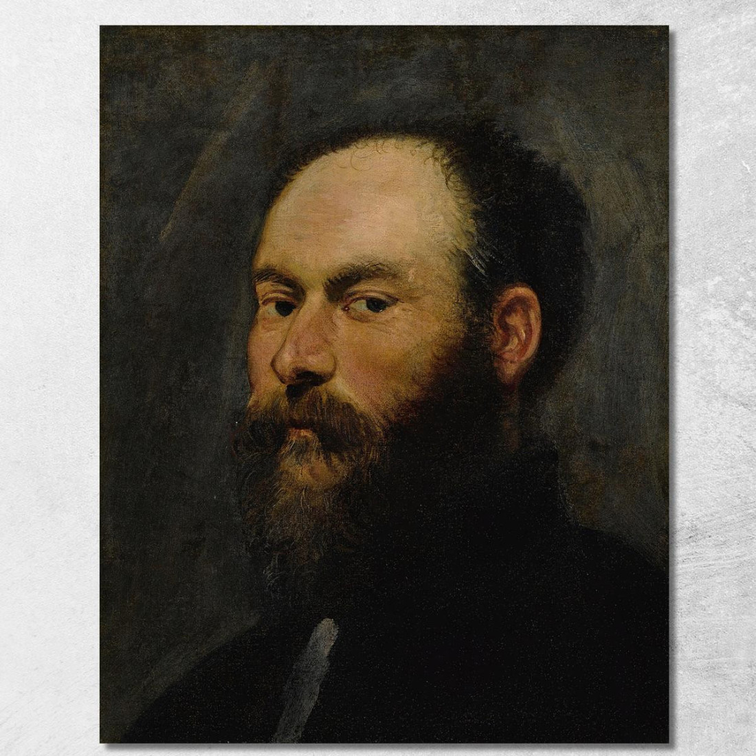 Ritratto Di Un Uomo 2 Jacopo Tintoretto jtn19 quadro stampato su tela Ritratto Di Un Uomo 2 Jacopo Tintoretto jtn19 quadro stampato su tela