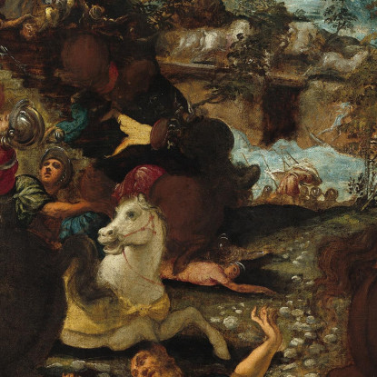 La Conversione Di San Paolo Jacopo Tintoretto jtn38 quadro stampato su tela
