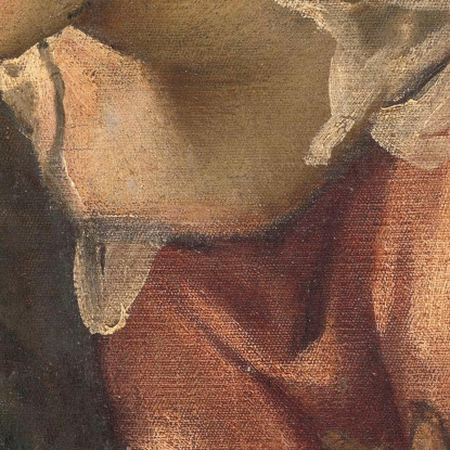 Vergine Dell'Annunciazione Alla Vergine Jacopo Tintoretto jtn48 quadro stampato su tela