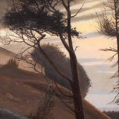 Dopo Il Tramonto Laurits Andersen Ring lar5 quadro stampato su tela