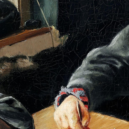 Un Ragazzo E Una Ragazza Al Pranzo Di Mezzogiorno Laurits Andersen Ring lar10 quadro stampato su tela