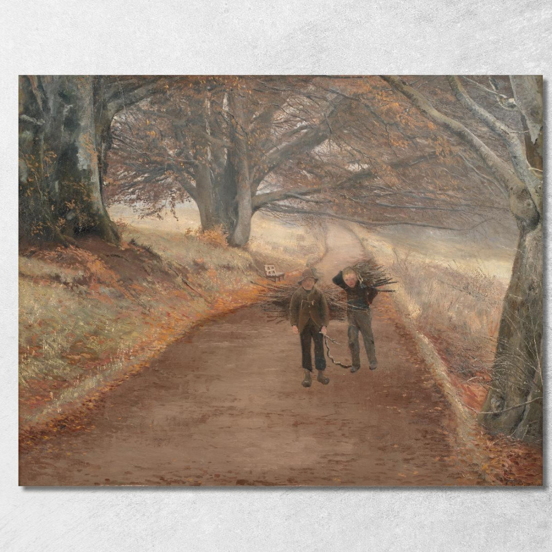 Sentiero Pedonale Vicino A Herlufsholm Zelanda Laurits Andersen Ring lar15 quadro stampato su tela Sentiero Pedonale Vicino A Herlufsholm Zelanda Laurits Andersen Ring lar15 quadro stampato su tela