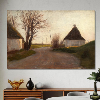 Paesaggio Laurits Andersen Ring lar25 quadro stampato su tela