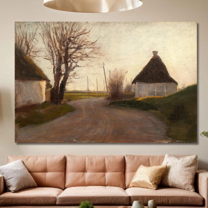 Paesaggio Laurits Andersen Ring lar25 quadro stampato su tela