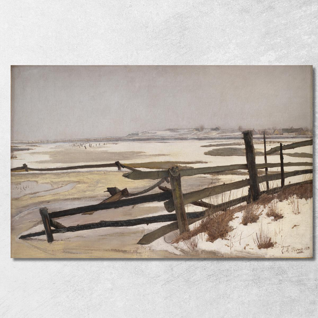 Disgelo Laurits Andersen Ring lar31 quadro stampato su tela Disgelo Laurits Andersen Ring lar31 quadro stampato su tela